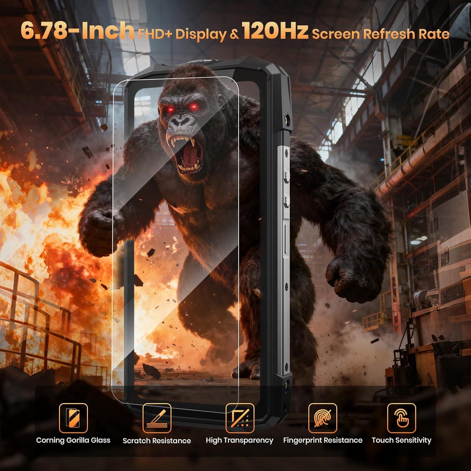 Best Rugged Smartphone – FOSSIBOT F113 5G Android 15, 36GB+2TB Review